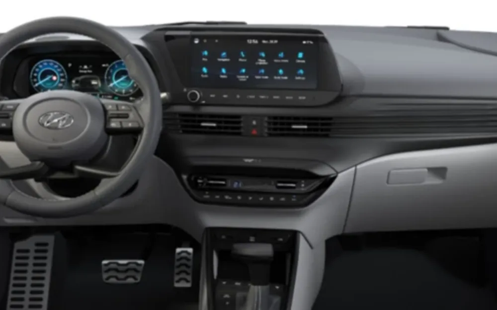 Hyundai Bayon - Vue plongeante