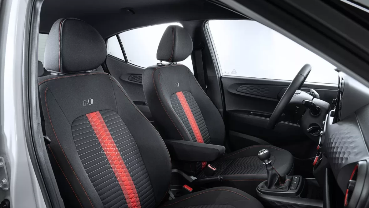 Hyundai i10 - Vue plongeante