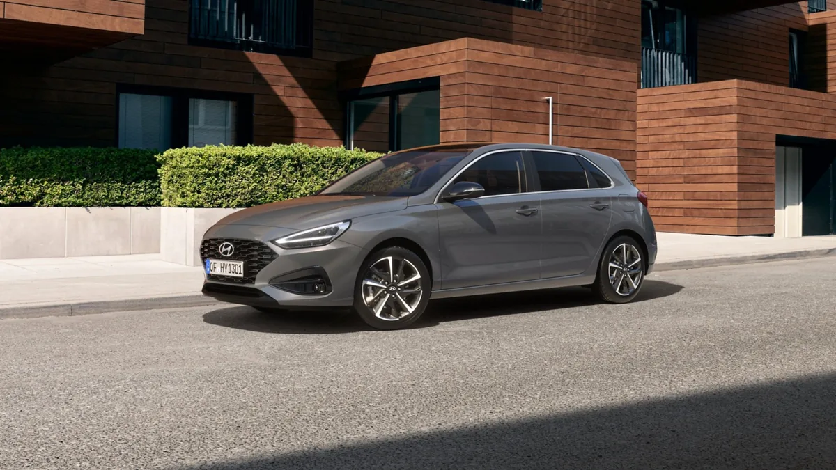 Hyundai i30 en ville