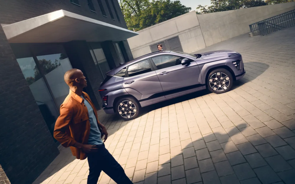 Hyundai Kona Electric - Vue latérale