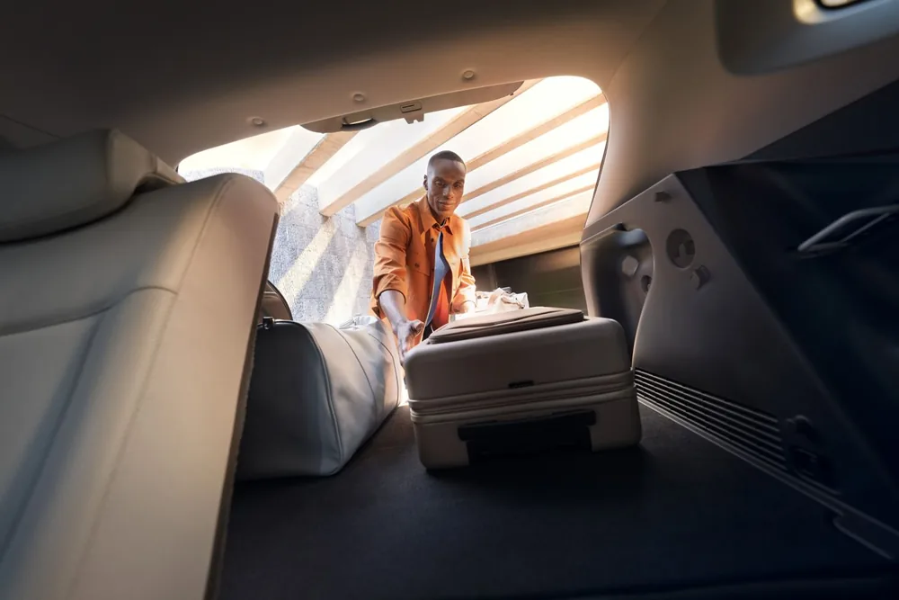 Intérieur Purple Gray Kona Electric