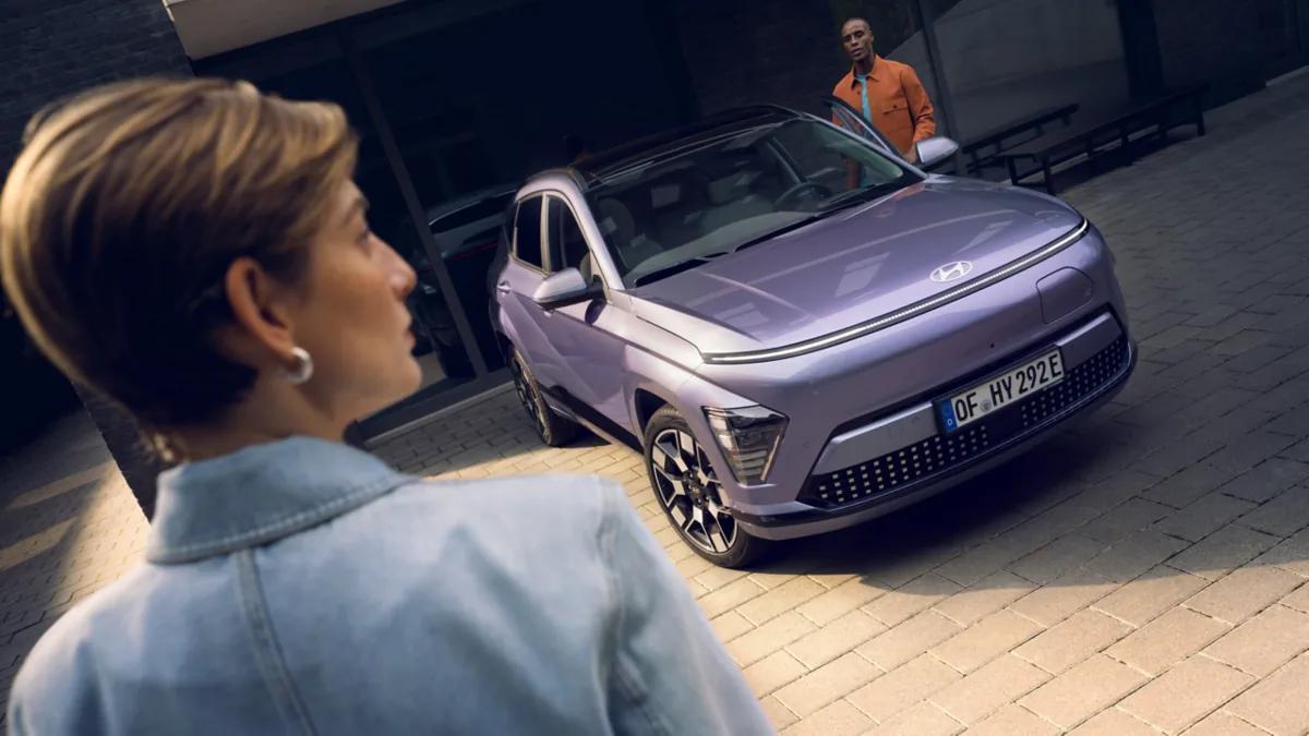 Hyundai Kona Electric en ville