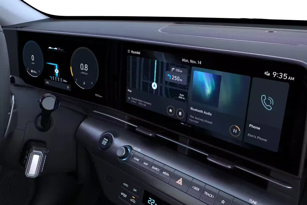 Écran 8 pouces Kona Hybrid