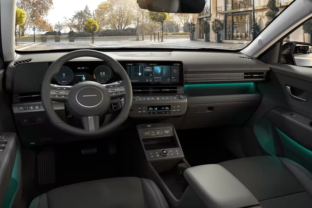 Intérieur Purple Gray Kona Hybrid