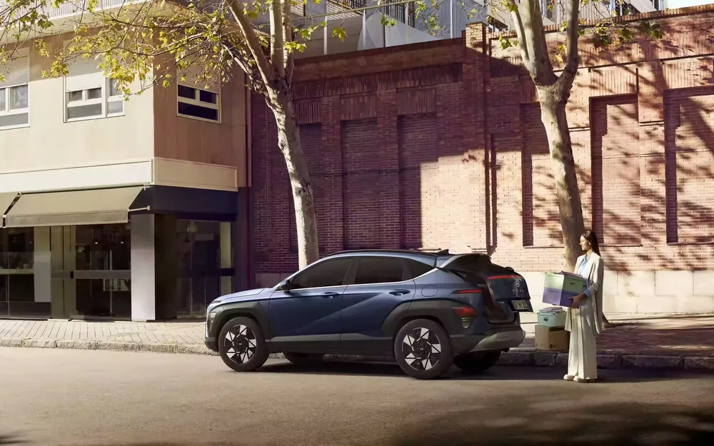 Hyundai Kona - Vue latérale