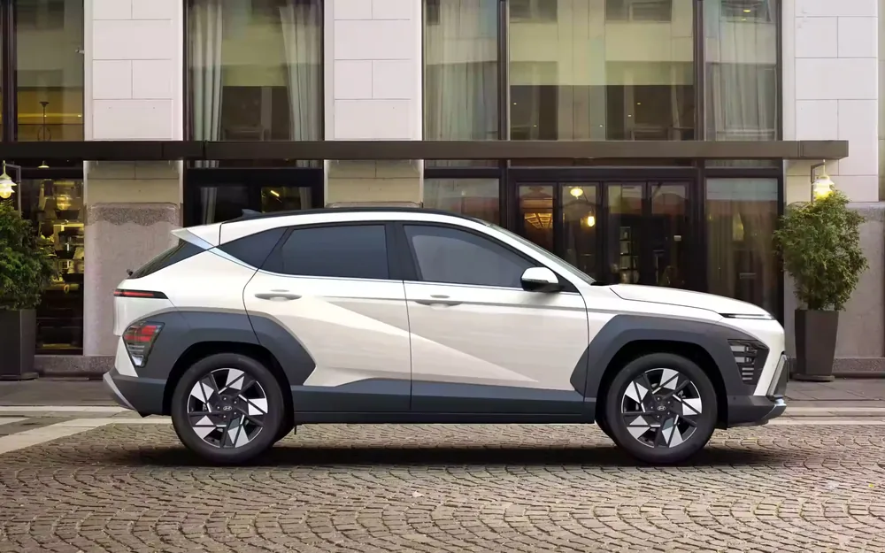 Hyundai Kona - Vue plongeante