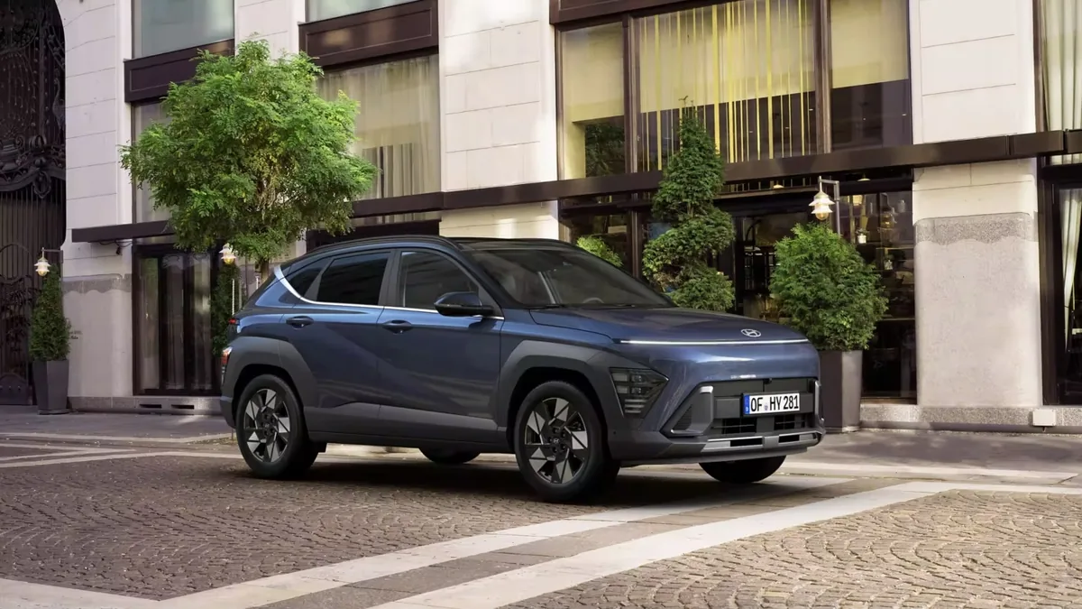 Hyundai Kona en ville
